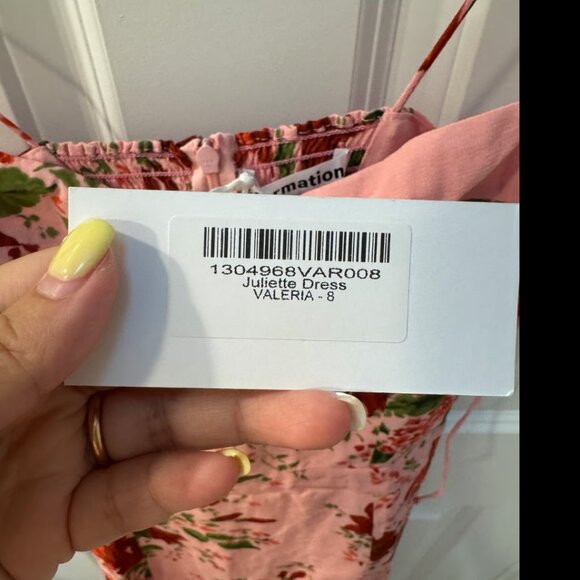 Reformation Dress Juliette Dress Valeria Size 8 - Picture 2 of 8